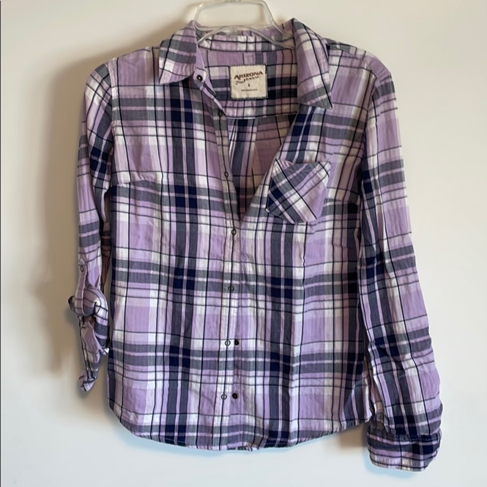 Purple flannel like new